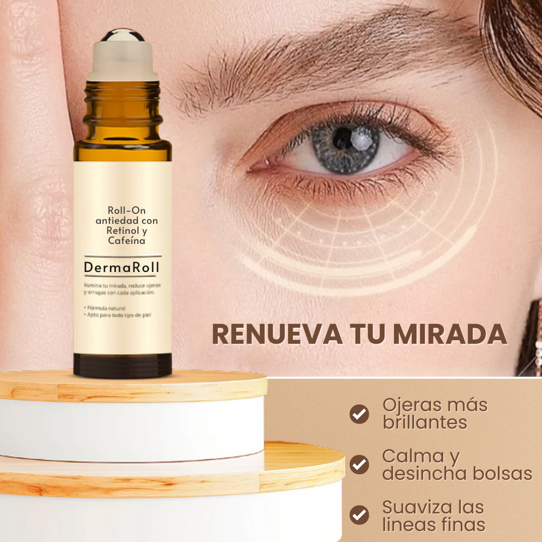 DermaRoll | Roll-On antiedad con Retinol y Cafeína