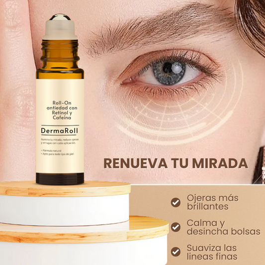 DermaRoll | Roll-On antiedad con Retinol y Cafeína