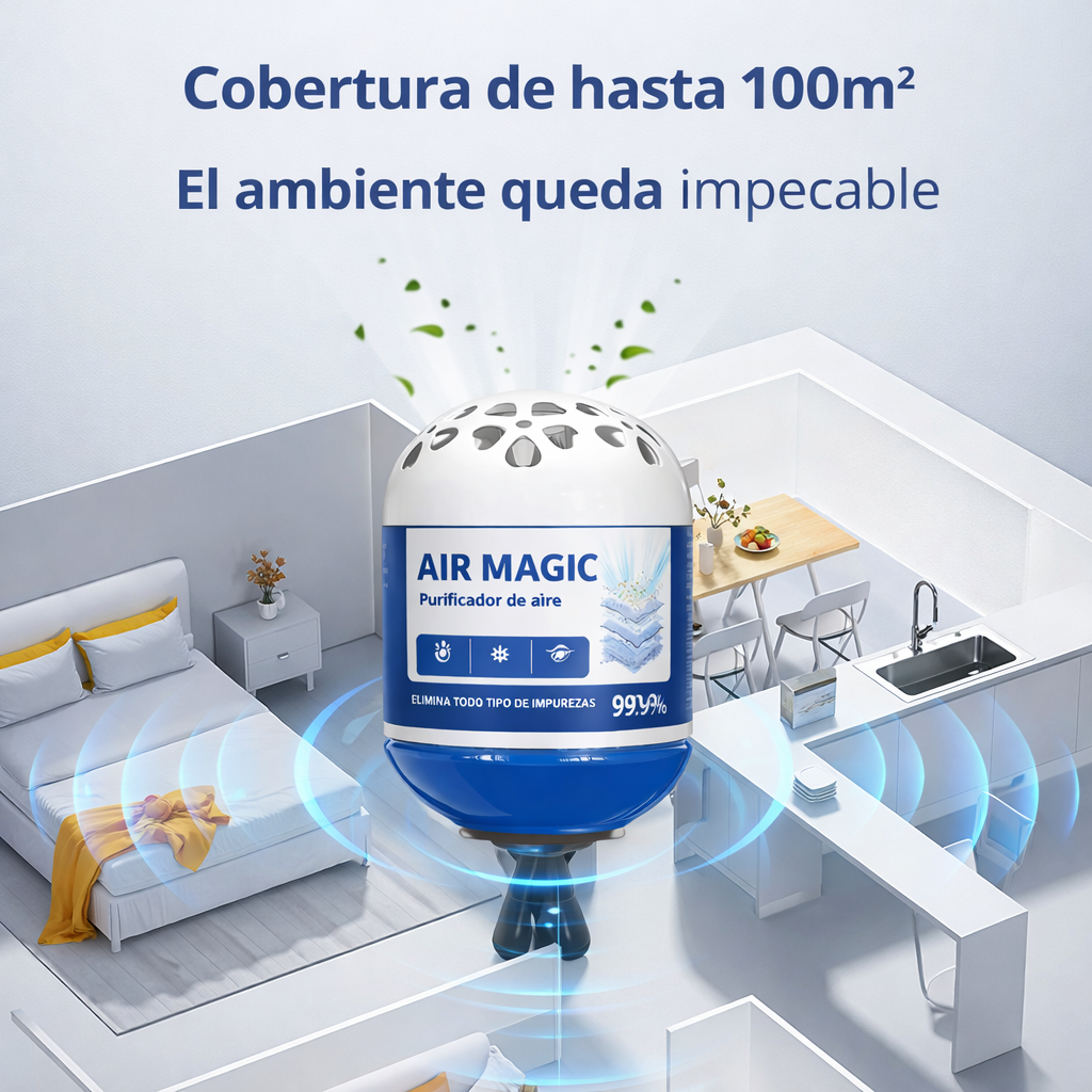 AirMagic: Caja mágica 4 en 1 de Purificación de Aire