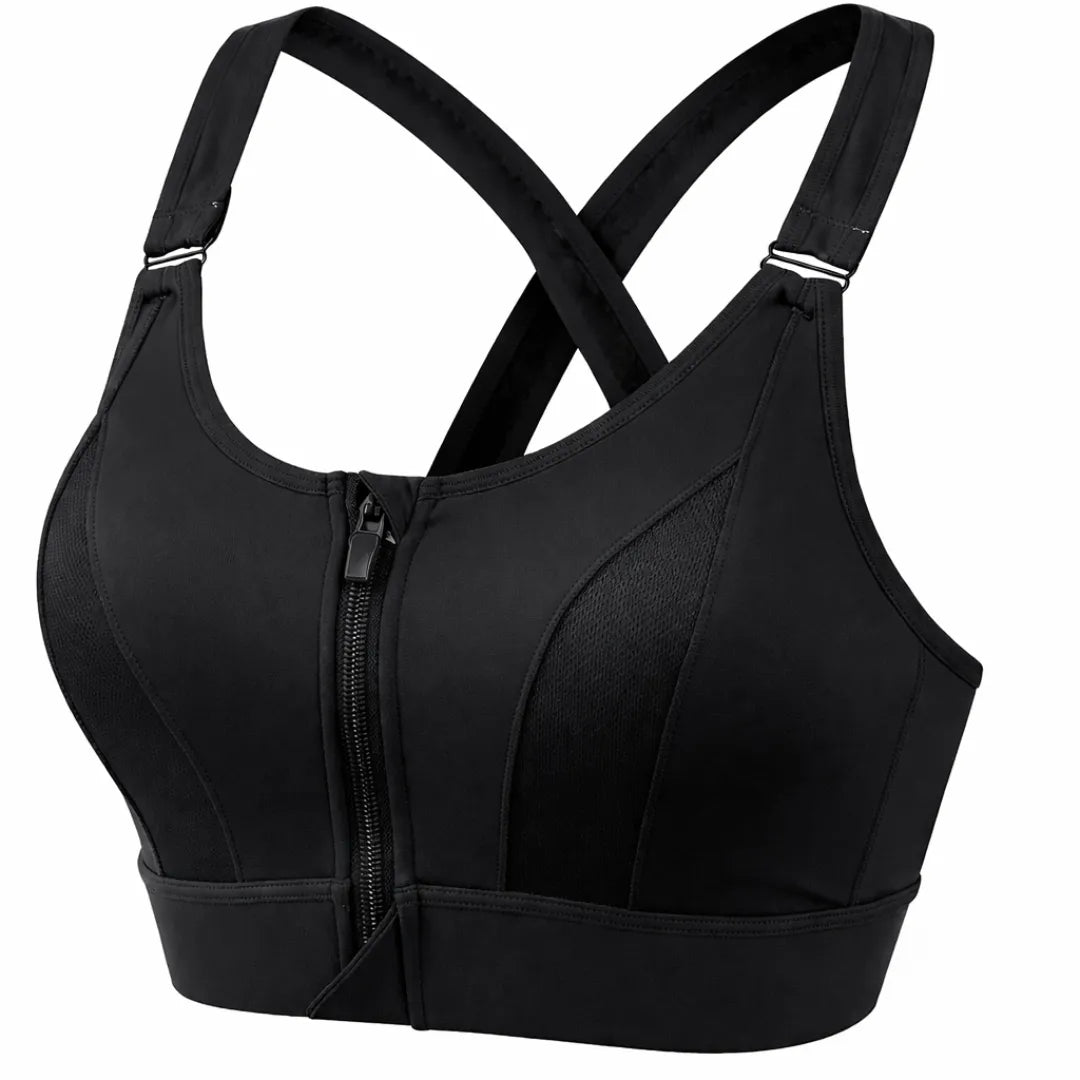 AuraFlex Pro – Sujetador Deportivo de Alto Impacto