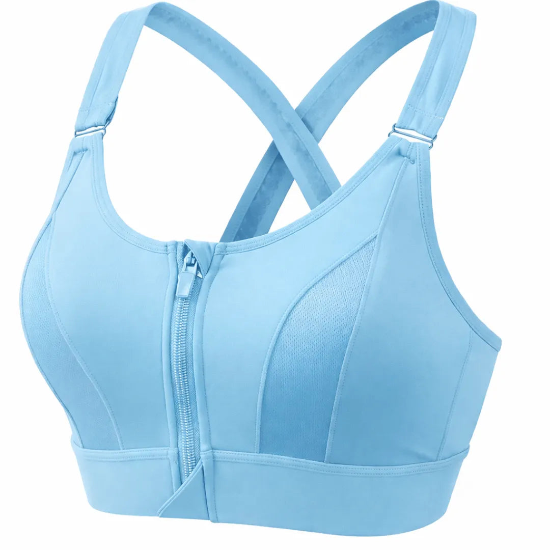 AuraFlex Pro – Sujetador Deportivo de Alto Impacto