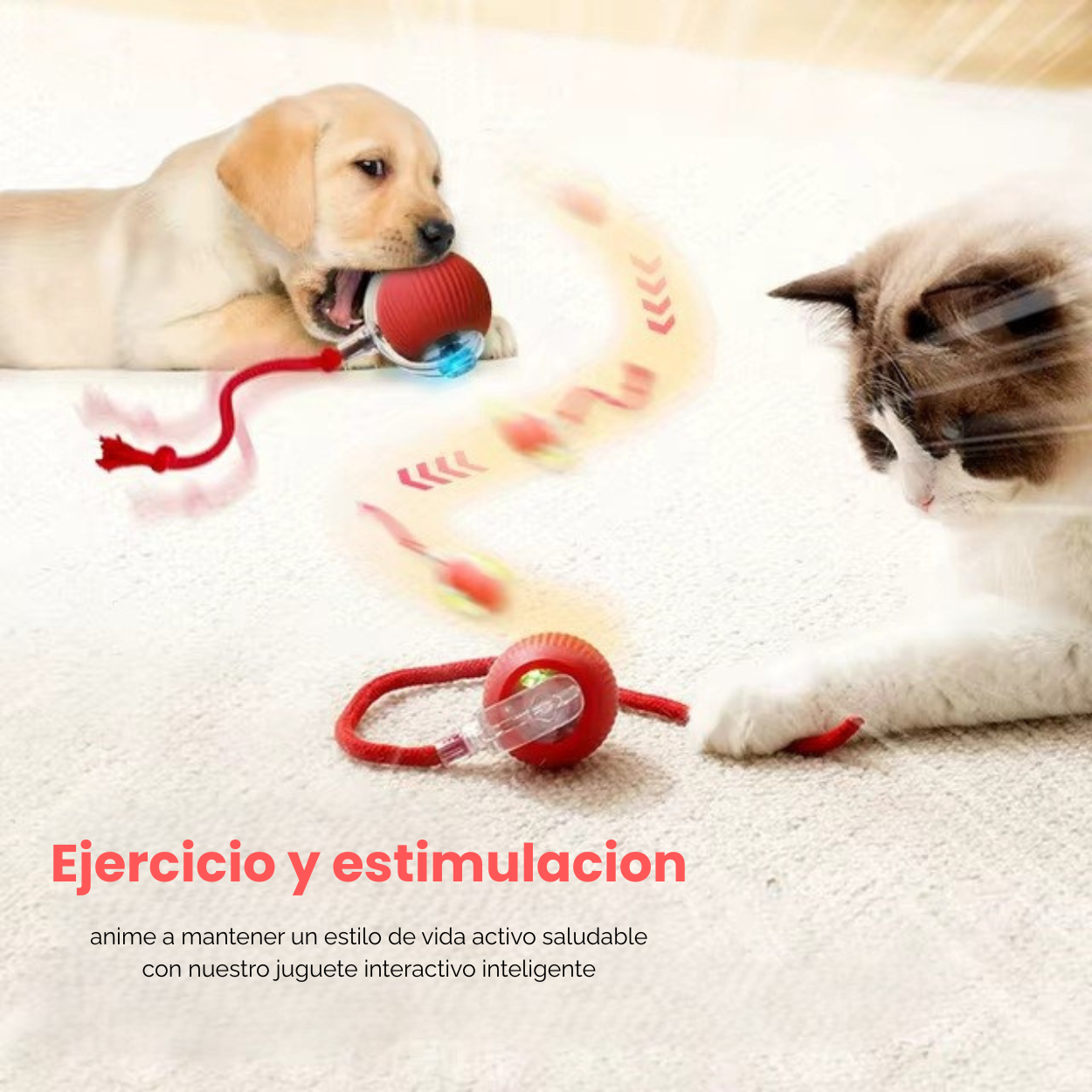 PawJoy™ – Pelota Inteligente Interactiva para Mascotas