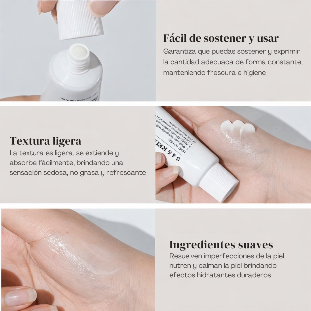 Relief 345 | Reafirmante facial con Ácido Hialurónico Regenerador