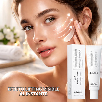 Relief 345 | Reafirmante facial con Ácido Hialurónico Regenerador