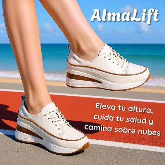 AlmaLift™ – Zapatillas con Suela Elevada y Confort Diario
