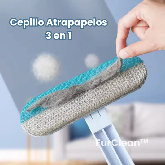 FurClean: Cepillo atrapapelos 3 en 1