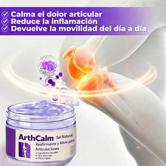 ArthCalm - Gel Natural Reafirmante y Alivio para Articulaciones
