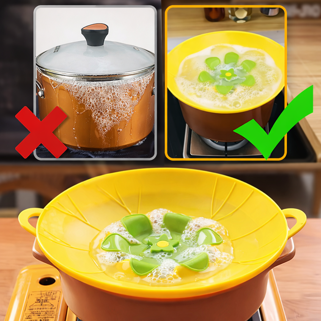 SafeBoil - Tapa de Silicona Antiderrame Universal