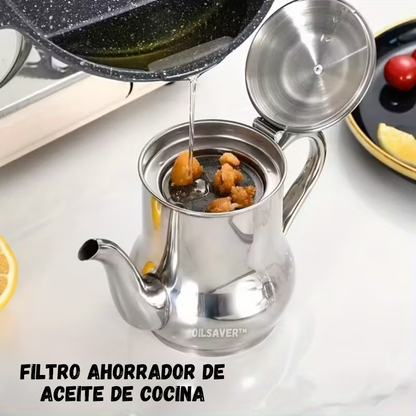 OilSaver: Filtro Ahorrador de Aceite de Cocina