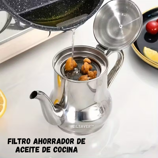 OilSaver: Filtro Ahorrador de Aceite de Cocina