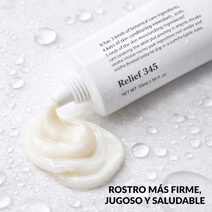 Relief 345 | Reafirmante facial con Ácido Hialurónico Regenerador