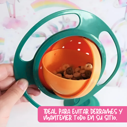 BabyBowl™ – Cuenco Anticaídas Giratorio 360°