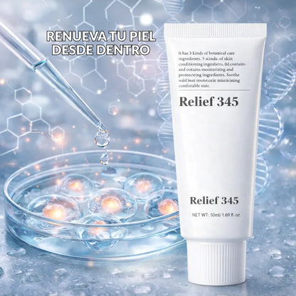Relief 345 | Reafirmante facial con Ácido Hialurónico Regenerador