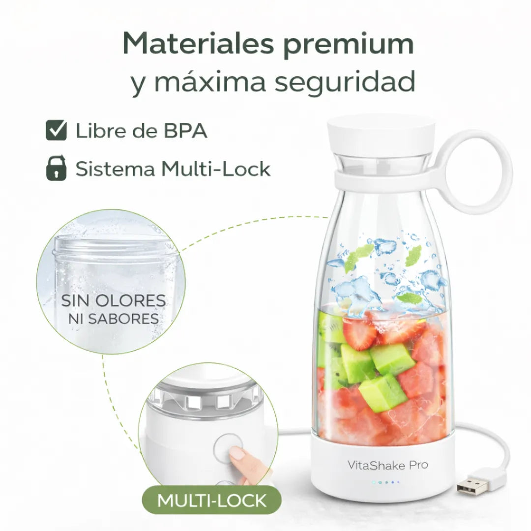 VitaShake Pro – Sistema de Nutrición Personal y Portátil