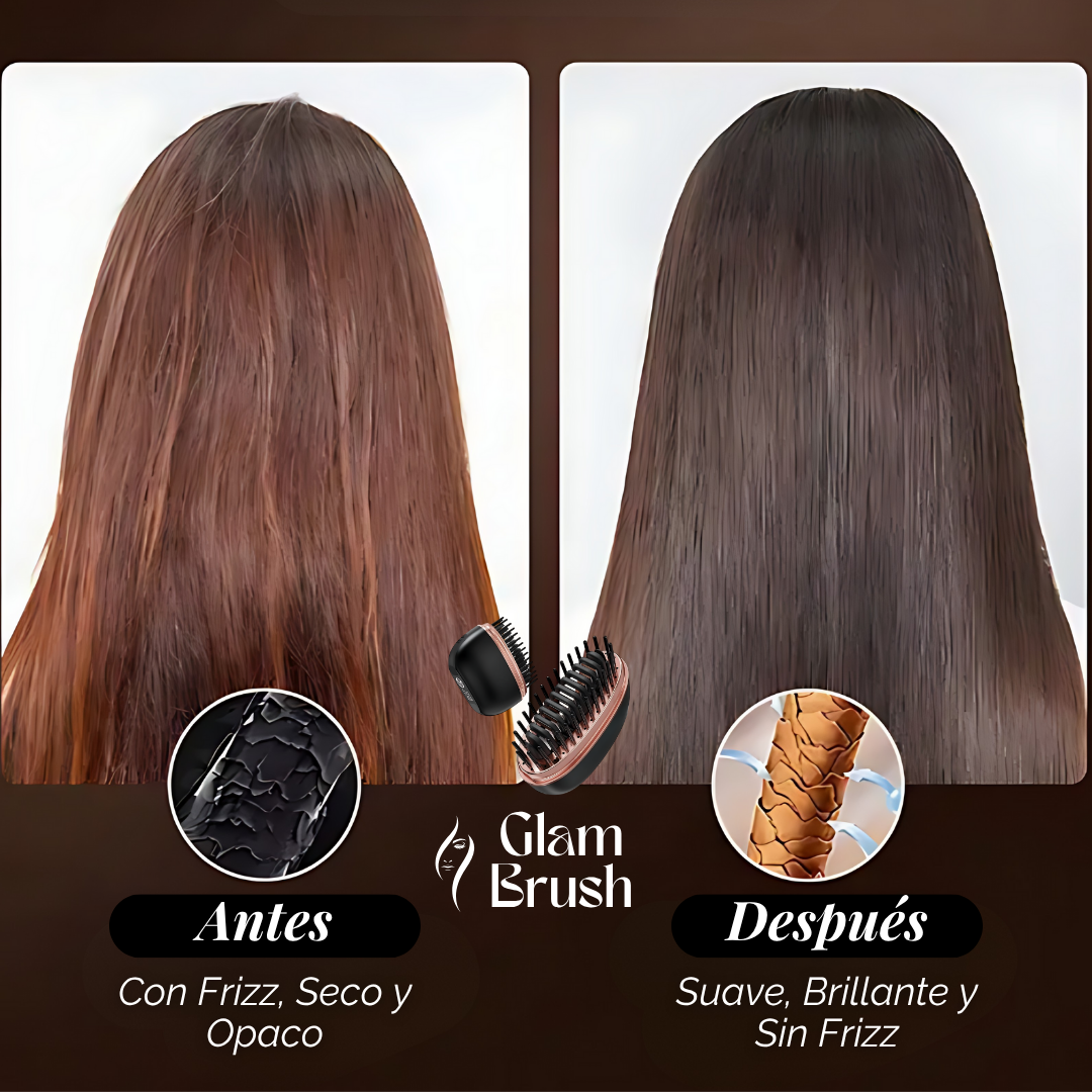 GlamBrush: Peine alisador inalámbrico