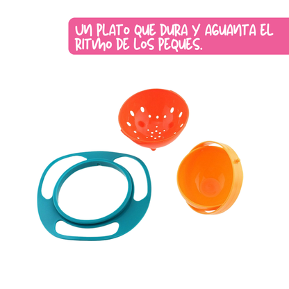 BabyBowl™ – Cuenco Anticaídas Giratorio 360°