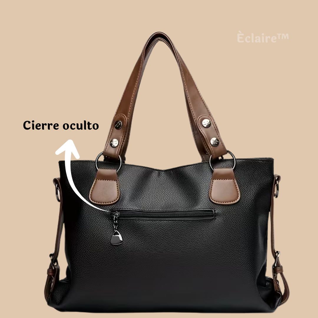 Éclaire: Bolso de Gran Capacidad y Estilo Premium