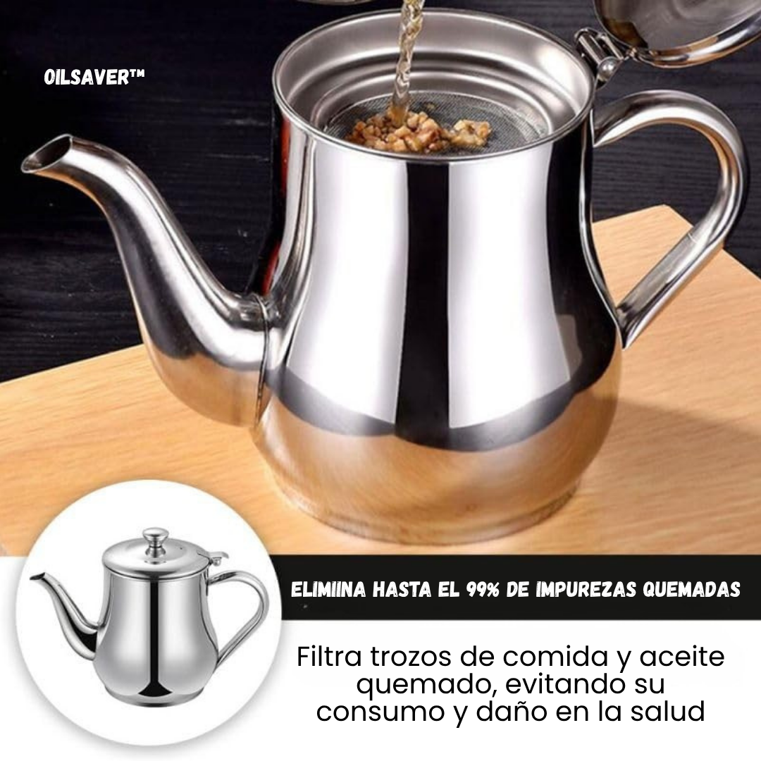 OilSaver: Filtro Ahorrador de Aceite de Cocina