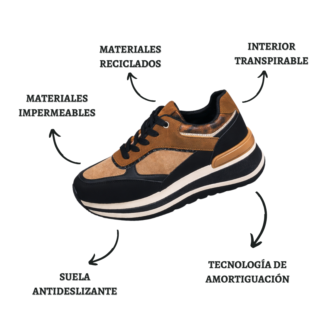 StyleGo: Deportivas Ortopédicas con Plataforma Flexible