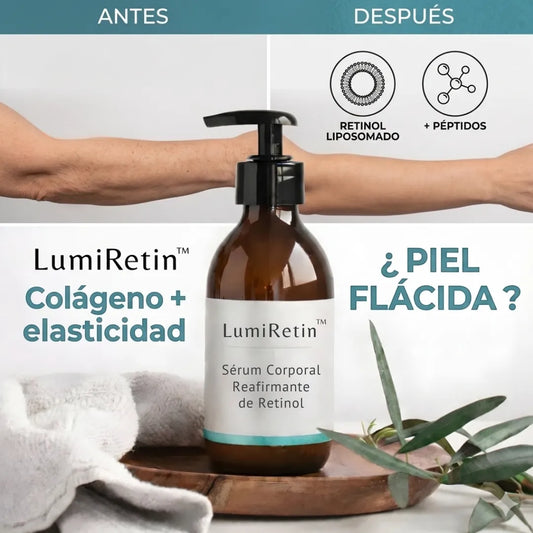 LumiRetin™ – Sérum Corporal Reafirmante de Retinol
