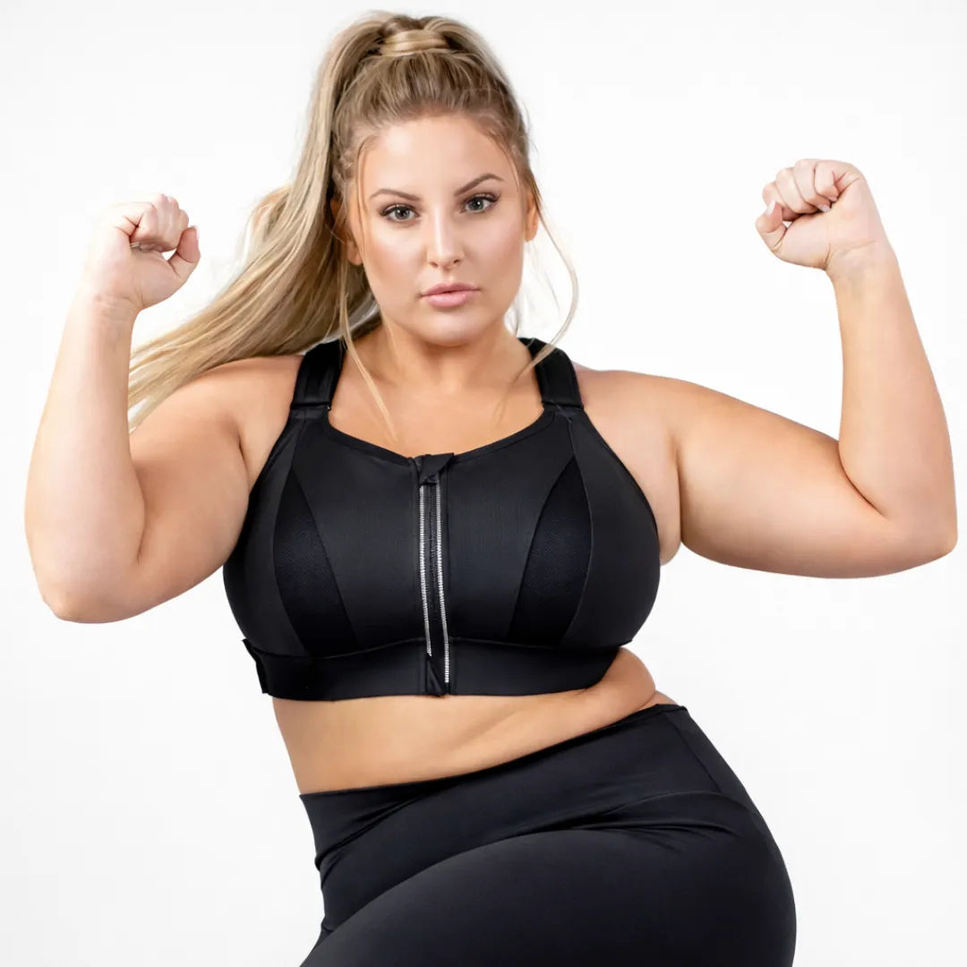 AuraFlex Pro – Sujetador Deportivo de Alto Impacto