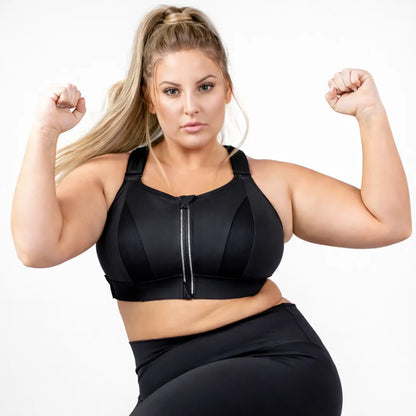 AuraFlex Pro – Sujetador Deportivo de Alto Impacto