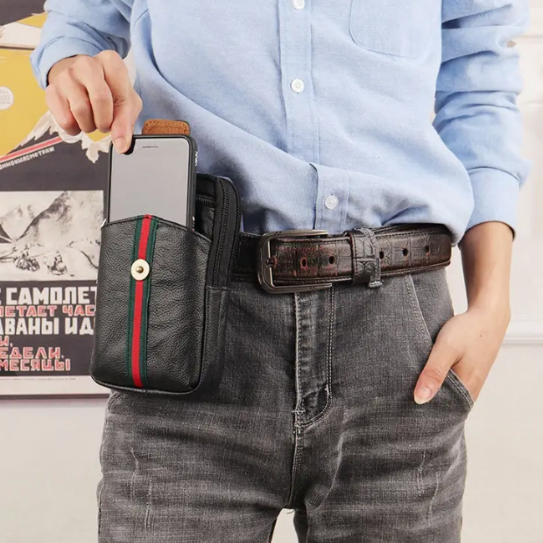 Bruno - Riñonera de Piel con estilo