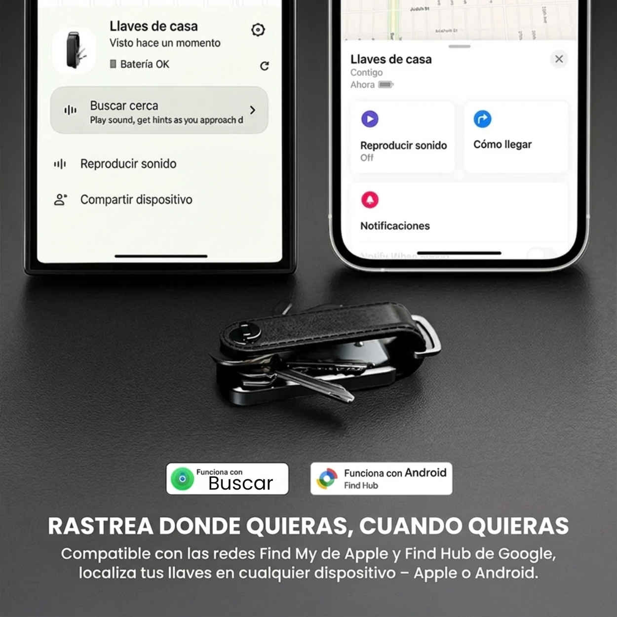 UrbanKey™ – Organizador de Llaves Inteligente con Localización Móvil
