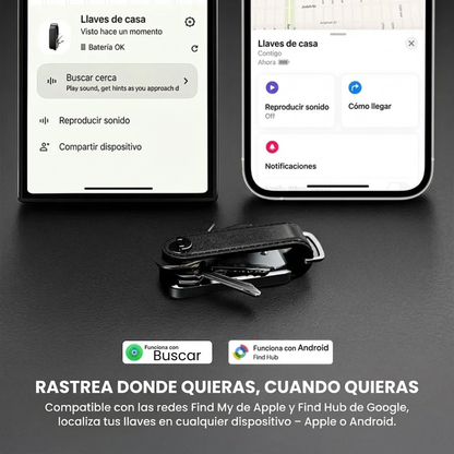 UrbanKey™ – Organizador de Llaves Inteligente con Localización Móvil