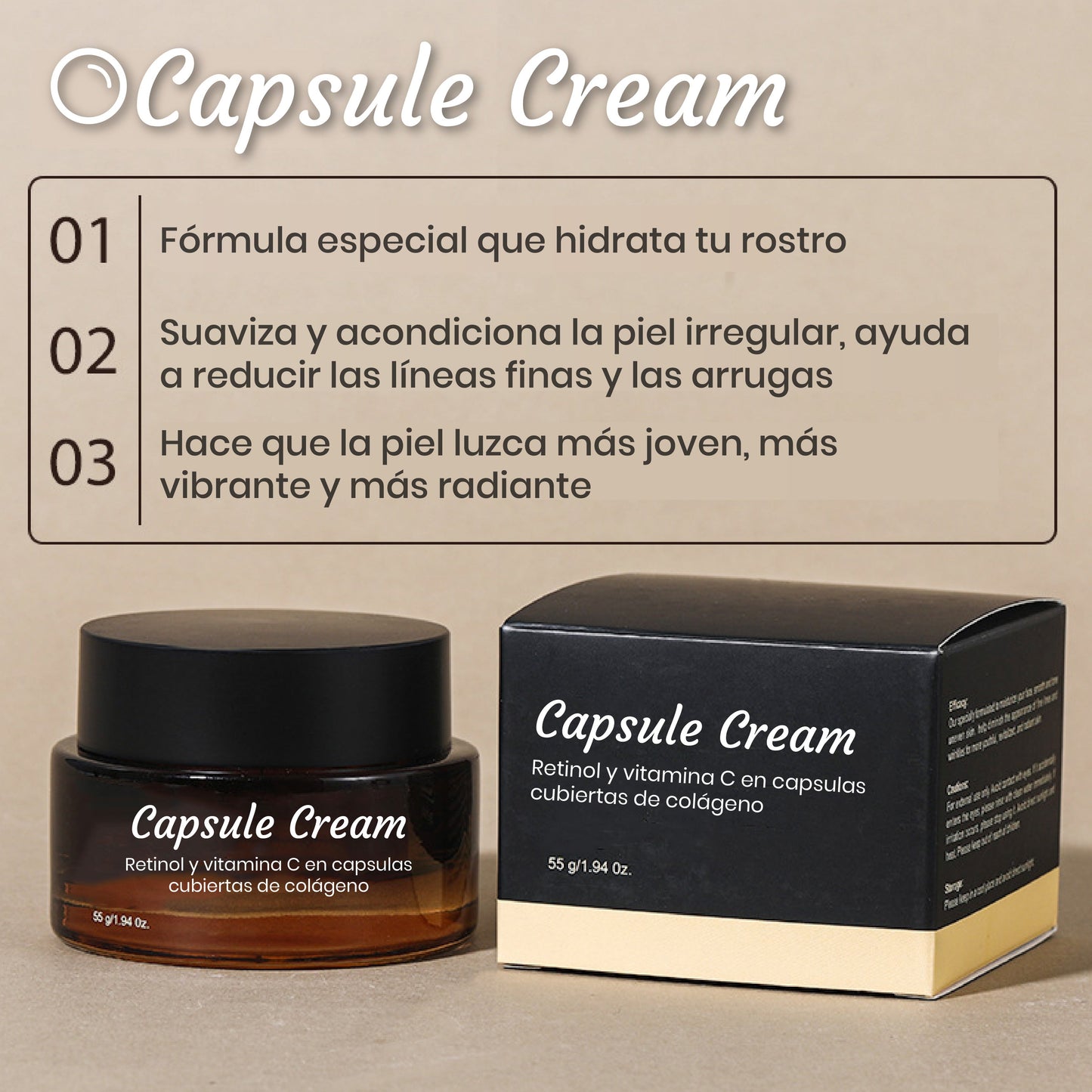 Capsule Cream: El Secreto Coreano de la Regeneración Celular