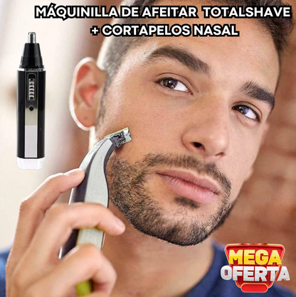 TotalShave| Máquinilla de Afeitar Eléctrica