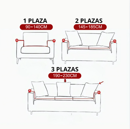 MerryCover: Funda de sofá navideña