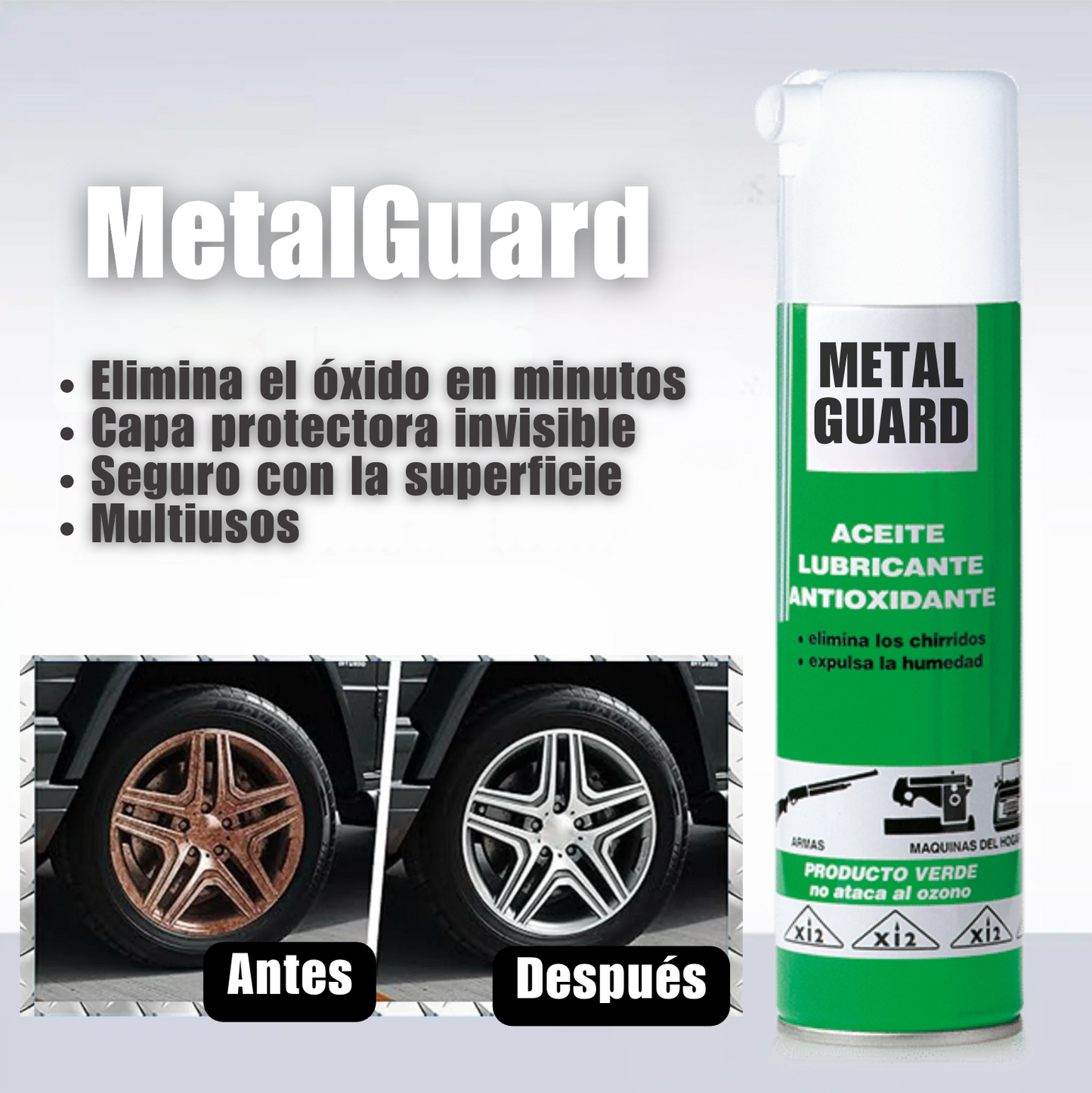 MetalGuard™ | Convertidor Anticorrosivo y Sellador Metálico