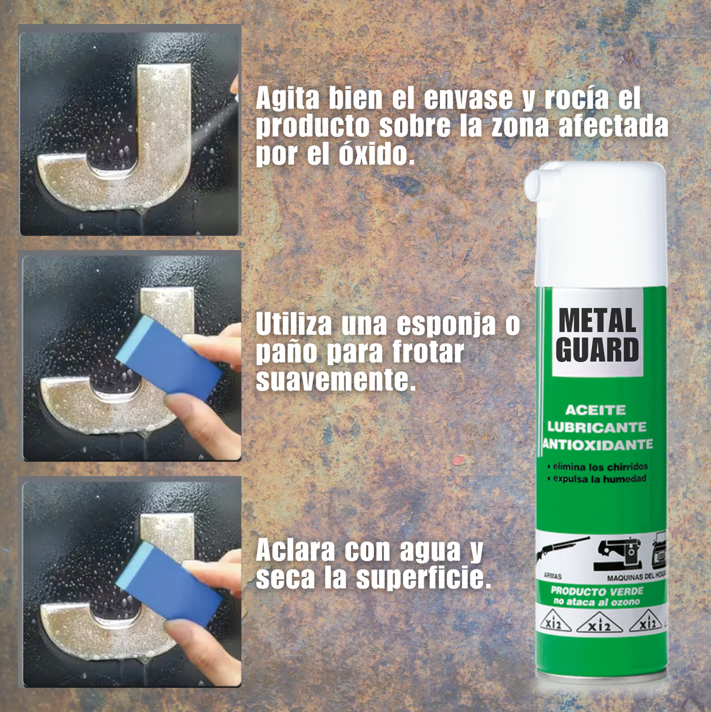 MetalGuard™ | Convertidor Anticorrosivo y Sellador Metálico