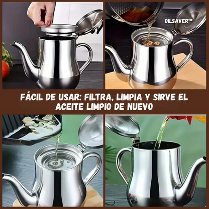 OilSaver: Filtro Ahorrador de Aceite de Cocina