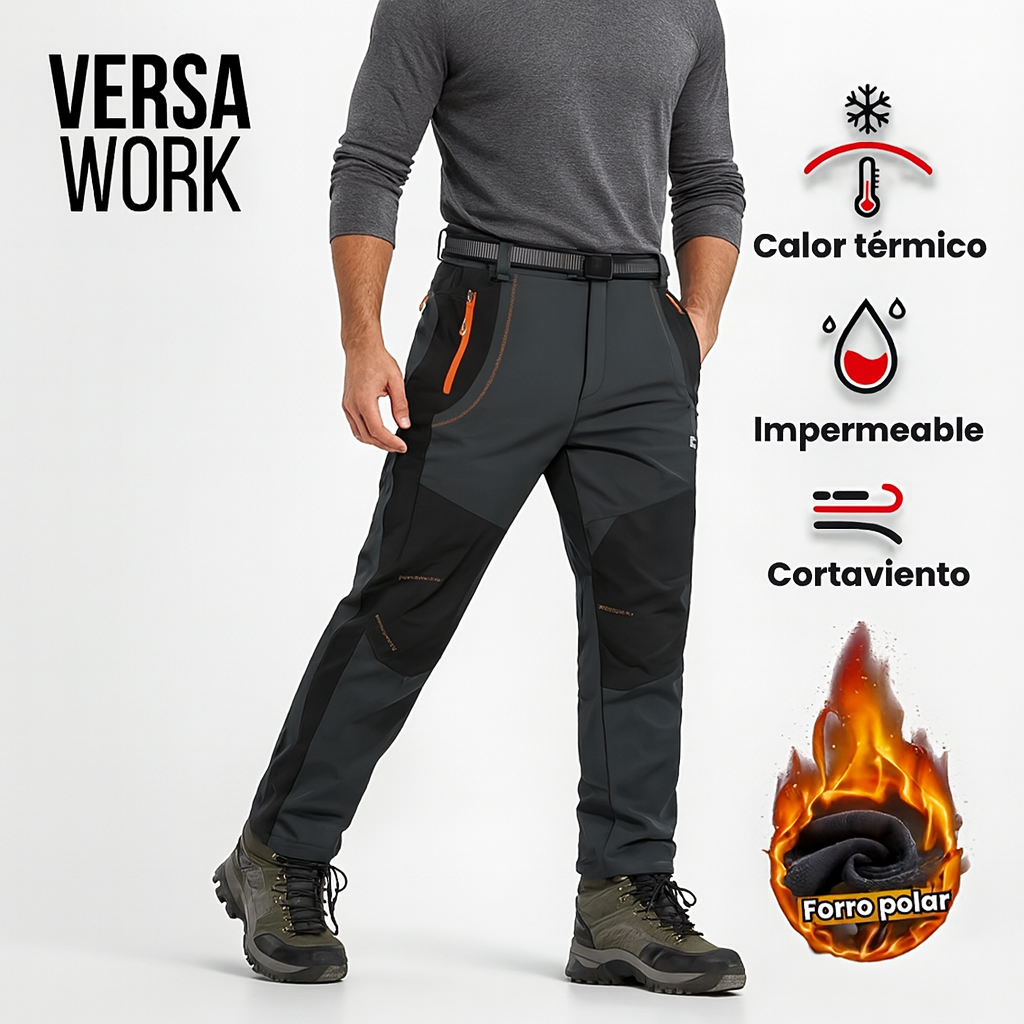 VersaWork - Pantalón de Trabajo Impermeable
