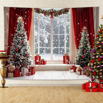 ChristmasWall: Tapiz de pared navideño
