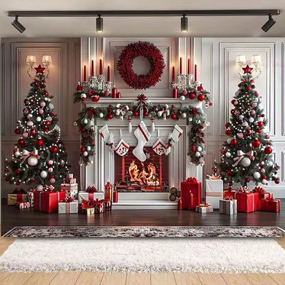 ChristmasWall: Tapiz de pared navideño