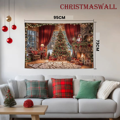 ChristmasWall: Tapiz de pared navideño