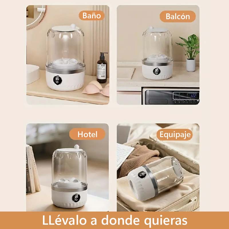 CleanGo | Asistente Portátil para Lavar Ropa