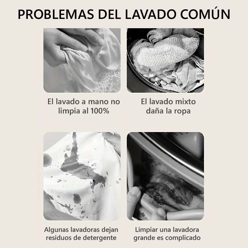 CleanGo | Asistente Portátil para Lavar Ropa