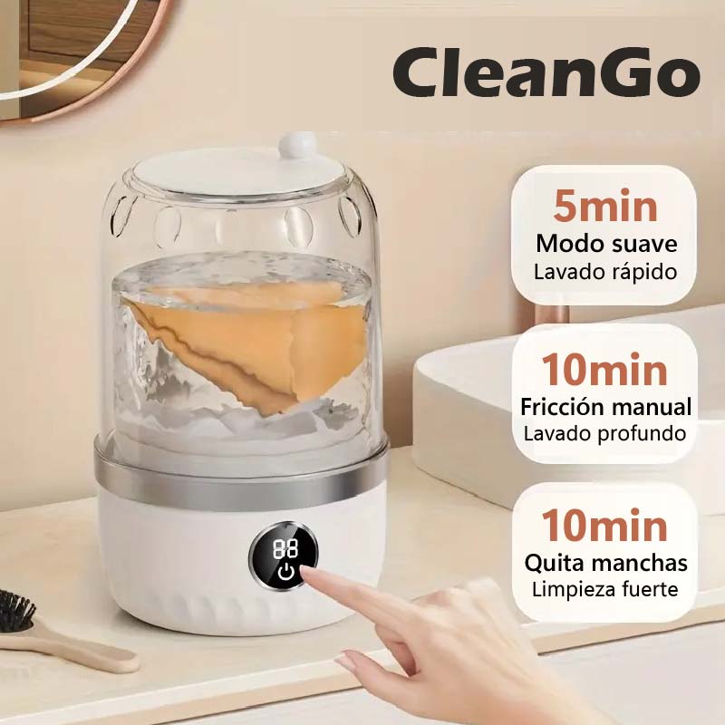 CleanGo | Asistente Portátil para Lavar Ropa