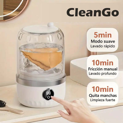 CleanGo | Asistente Portátil para Lavar Ropa