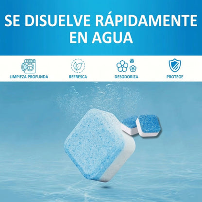 CleanTabs: Tabletas desincrustantes para lavadora