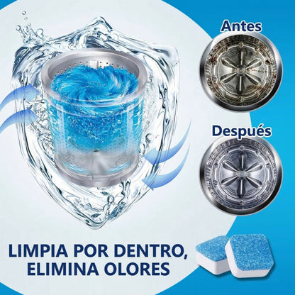 CleanTabs: Tabletas desincrustantes para lavadora