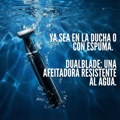 DualBlade: Afeitadora eléctrica recargable