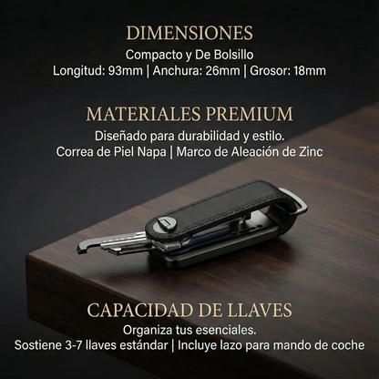 UrbanKey™ – Organizador de Llaves Inteligente con Localización Móvil