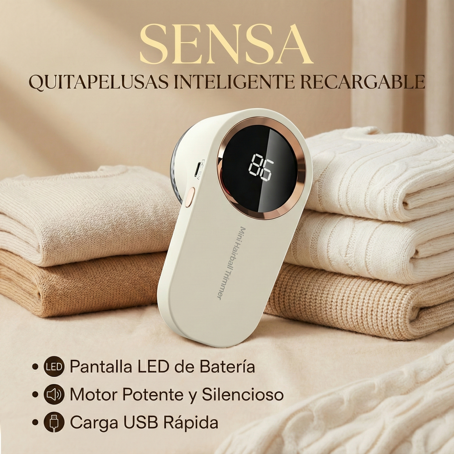 Sensa | Maquinilla Inteligente para el Cuidado Textil