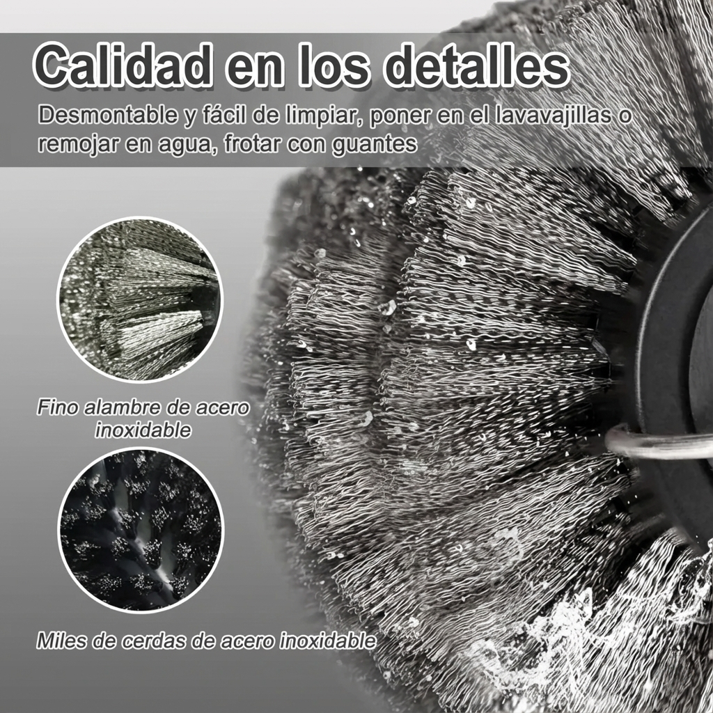 DrayVortex: Cepillo desincrustante eléctrico