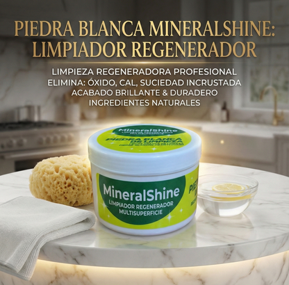 Piedra Blanca MineralShine: Limpiador Regenerador